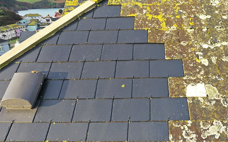 Close Up Residential Roof